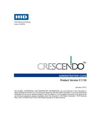 hid crescendo c1150 driver